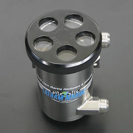 Raw water filter - STNR-8008 - Latham Marine - for boat / motor