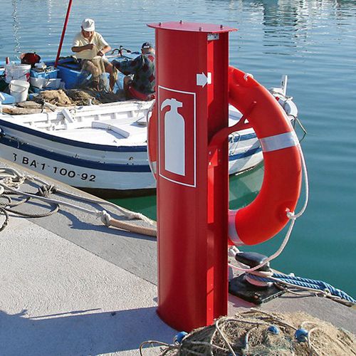 Fire pedestal T6 SOS Tallykey for docks