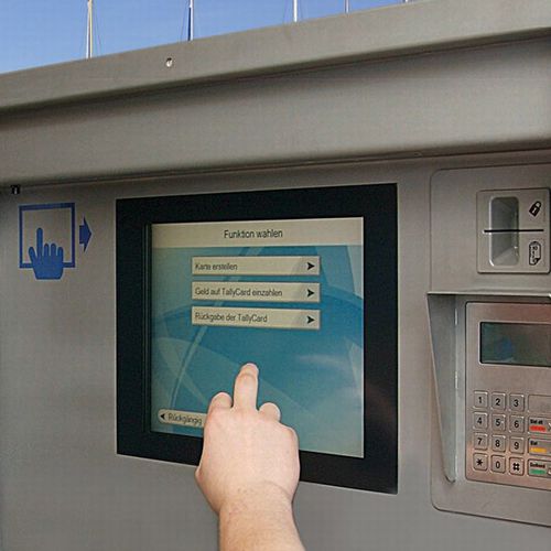 Card for dock pedestals payment system - Tallykey