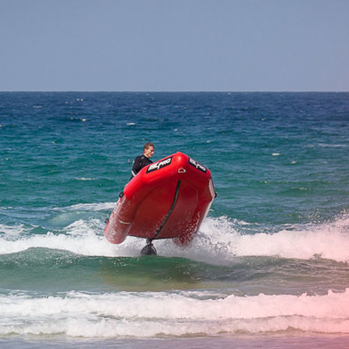 Professional rescue boat - ERB 380 - Zodiac Milpro International - outboard / inflatable boat