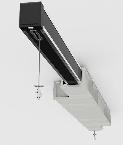 Yacht davit - OVERHAED CRANES - C-QUIP - hydraulic / telescopic / ceiling