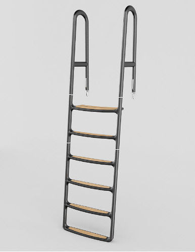 Boat ladder - C-QUIP - hook / swim / carbon