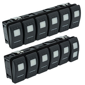 Boat switch - VMM6  - Maretron - lighting / rocker