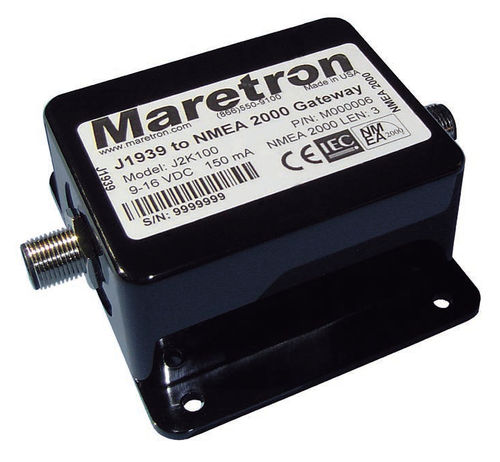 Boat network gateway - J2K100 - Maretron - J1939 to NMEA 2000®