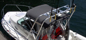 Boat roll bar - FISHING ARCH - Atlantic Towers - custom-made