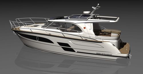 Inboard express cruiser - 330 SCANDINAVIA - Marex - twin-engine / planing hull / hard-top