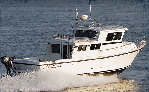 Inboard cabin cruiser - ALASKAN PILOT 2600 - Sea Sport, Inc - hard-top / sport-fishing / 4-berth