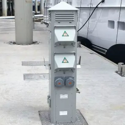 Distribution pedestal - SF MARINA - for docks