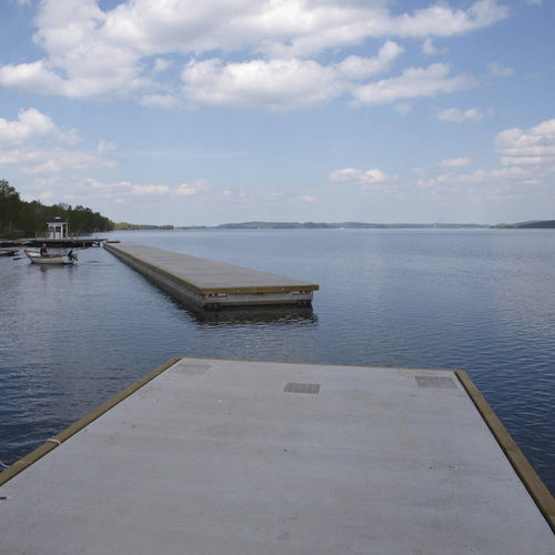 Floating breakwater - SFBW300 - SF MARINA - concrete