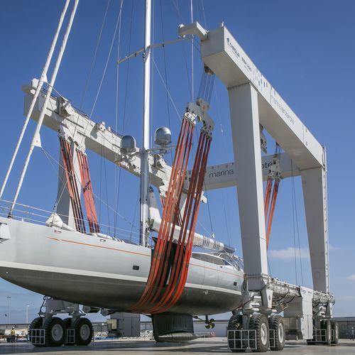 Remotely controlled travel lift - MBH 820 - CIMOLAI TECHNOLOGY SPA - for heavy loads