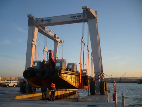 Travel lift - MBH 200 - CIMOLAI TECHNOLOGY SPA