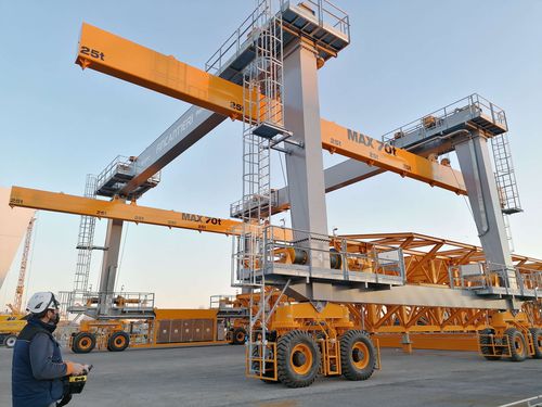 shipyard crane - CIMOLAI TECHNOLOGY SPA