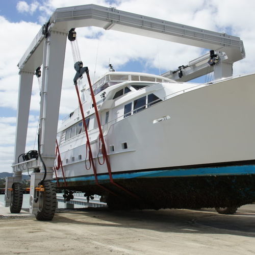 All-wheel steering travel lift - MBH 100 - CIMOLAI TECHNOLOGY SPA - U-shaped