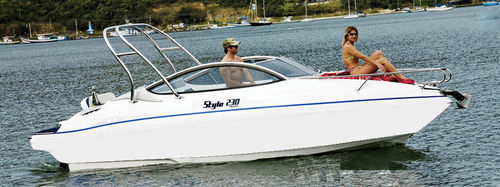 Inboard runabout - 230 - FIBRAFORT BOATS BRAZIL - bowrider / wakeboard / 8-person max.