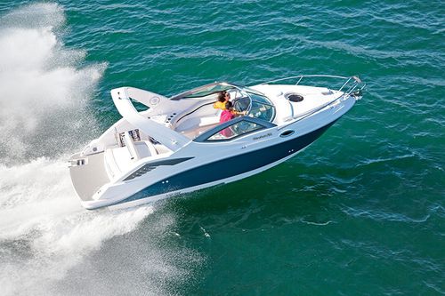 Inboard cabin cruiser - 265 - FIBRAFORT BOATS BRAZIL - side console / open / fiberglass