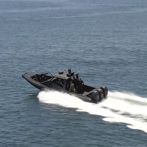 Patrol boat - G7 - North Sea Boats - outboard / rigid hull inflatable boat