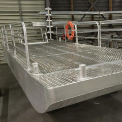 Work barge - 600 - BORD A BORD - outboard / aluminum / Bureau Veritas