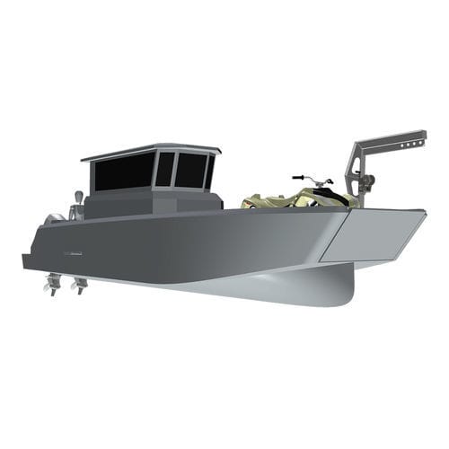 Work boat - FOXSEA 900 - BORD A BORD - research and survey boat / passenger boat / dive support boat