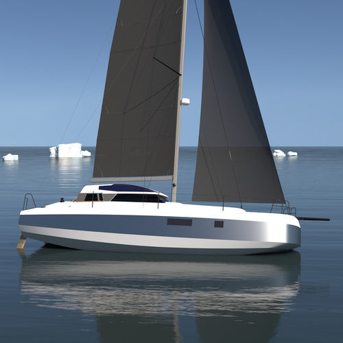 Fast cruising sailboat - SEASCOW 33 - BORD A BORD - 2-cabin / 6-berth / aluminum