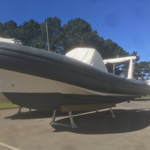 Motor boat cradle - QUICK RACK - Nautipark - mobile