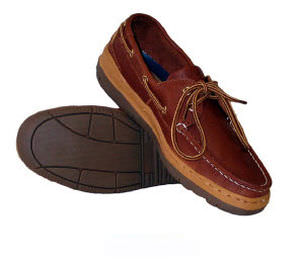 Deck shoes - Flinders Leather Deck Shoe FLI - Burke - leather