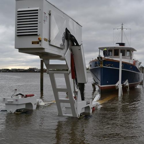 Heavy-duty handling trailer - SP-100 - CONOLIFT - launching / for boat / hydraulic
