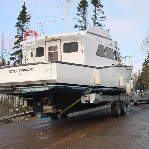 Handling trailer - Y-50 - CONOLIFT - for boat / hydraulic