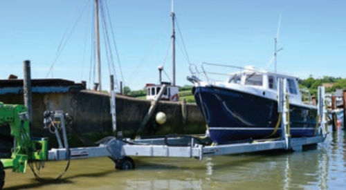 Road trailer - SL-15 - CONOLIFT - for boat / hydraulic / self-propelled
