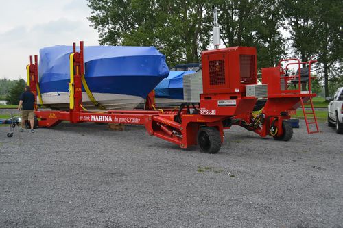Road trailer - SL-30 - CONOLIFT - handling / for boat / hydraulic
