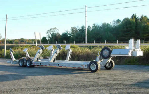 Handling trailer - OTR-20 - CONOLIFT - for boat / 245/70R17.5 / hydraulic