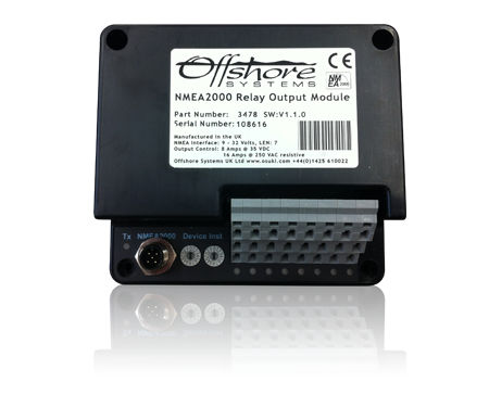 Power indicator - 3478 - Oceanic Systems - for boat / with LED display / LED