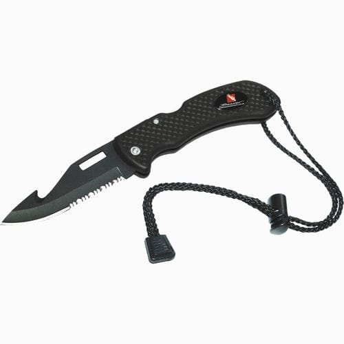 Dive knife - KN VEN BK - Beaver - double-edged / folding / pocket
