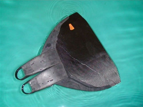 Freediving monofin - FLYER  - Leaderfins - carbon