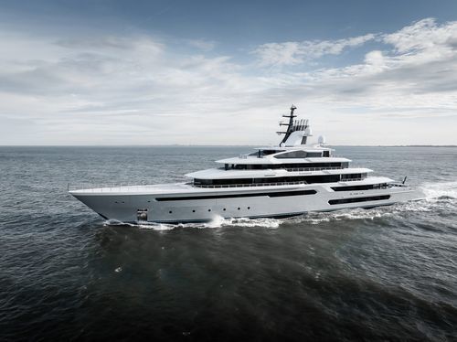 Cruising mega-yacht - LEVIATHAN - Oceanco - raised pilothouse / electric / with swimming pool