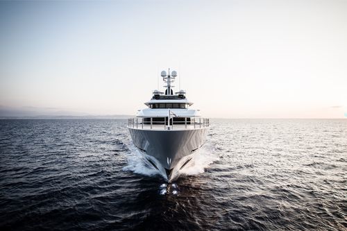 Cruising mega-yacht - SHODAN - Oceanco - raised pilothouse / with swimming pool / custom
