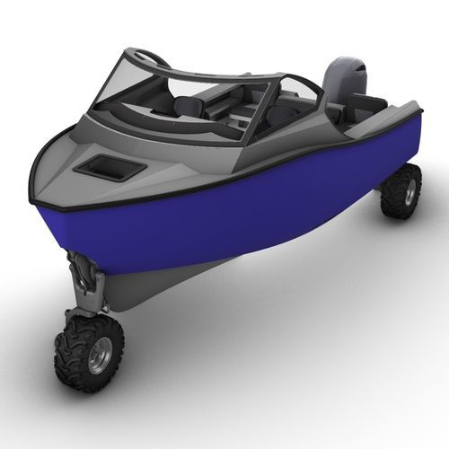 Outboard day fishing boat - CUDDY 6.5M - Sealegs International Limited - open / aluminum / 6-person max.