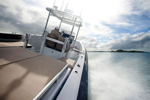Inboard inflatable boat - T/T Pegaso - McMullen & Wing - rigid / center console / dive