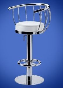 Ship bar stool - Pedestal 1 - Aritex - for yacht / round base