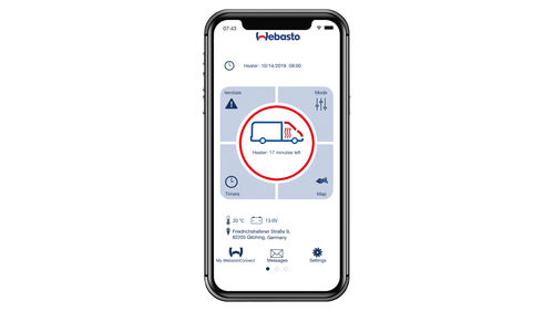 Monitoring app - ThermoConnect - Webasto - control / marine