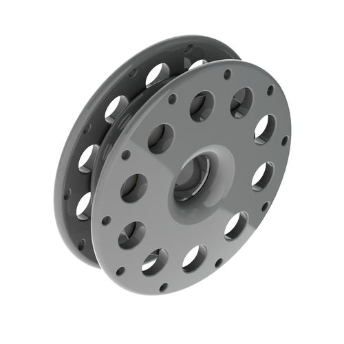 Single block - KB12C - KARVER SYSTEMS - high-resistance / lashing / roller bearing
