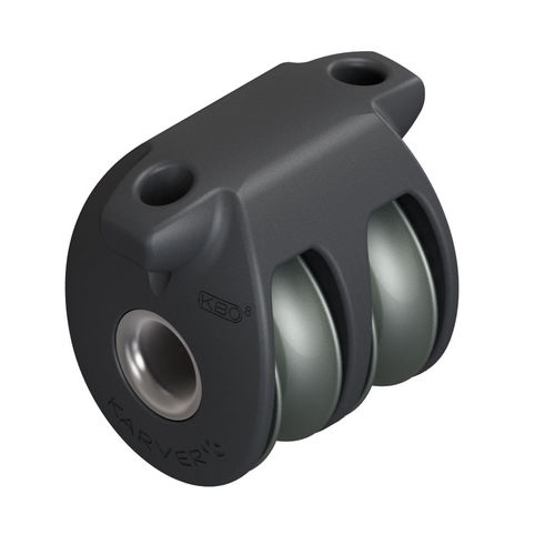 Double block - KBO8 - KARVER SYSTEMS - cheek / lashing / roller bearing
