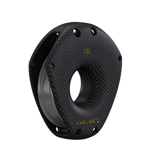 Single block - KBRC80  - KARVER SYSTEMS - high-resistance / lashing / roller bearing