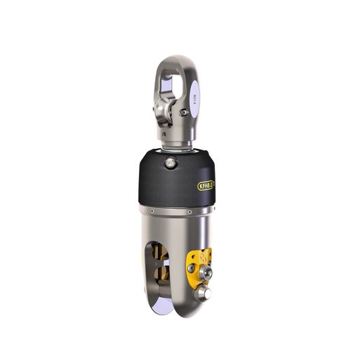 Lock swivel - KFH8.0TI TITANIUM - KARVER SYSTEMS - halyard / for sailboats