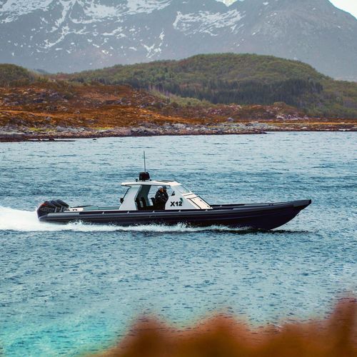 Patrol boat - Goldfish - utility boat / outboard / rigid hull inflatable boat