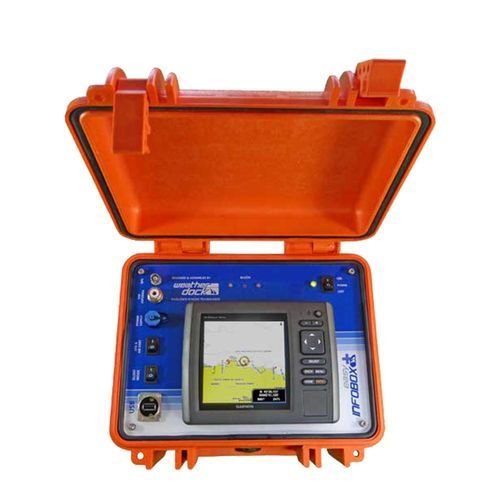 Boat AIS - easyINFOBOX A053 - Weatherdock AG - Class B receiver / with screen
