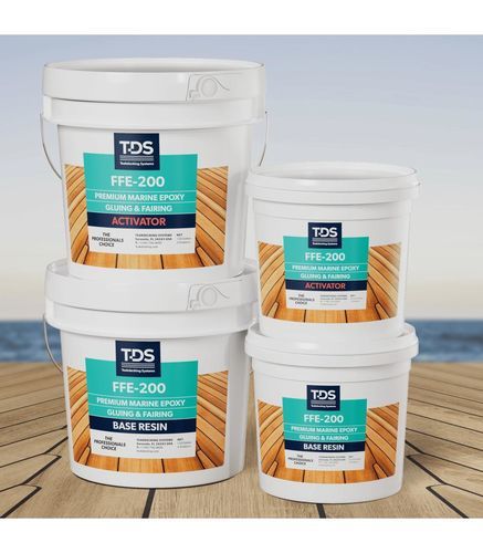 Epoxy adhesive - FFE‑200 - Directeck - two-component / fiberglass / for wood