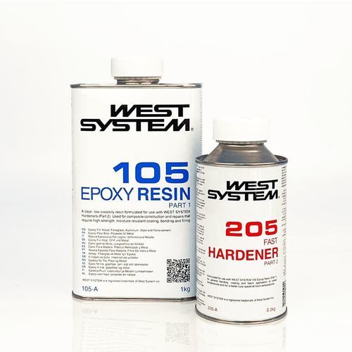 Epoxy resin - WS105205A - Directeck - for application on wood / for fabric impregnation / high-performance