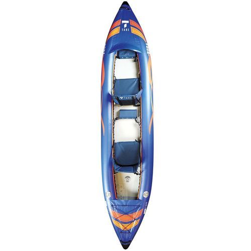 Sit-on-top kayak - Air Bora - Tahe Outdoors - inflatable / recreational / adult