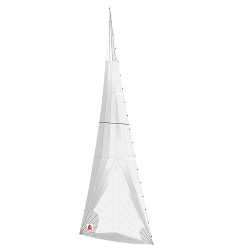 Staysail - DELTA  - DELTA Voiles - for cruising sailboats / tri-radial cut / cross-cut
