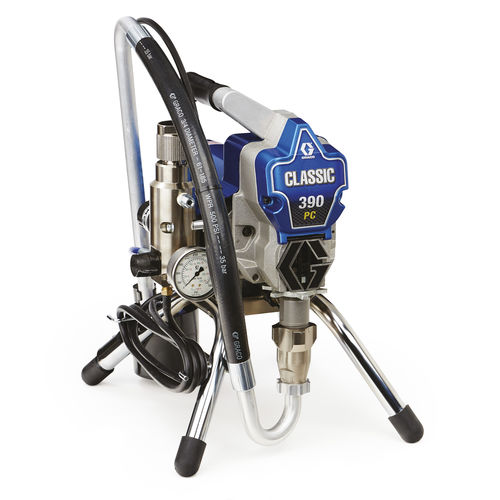 Mobile paint spraying machine - Classic 390 PC  - Graco - for shipyards